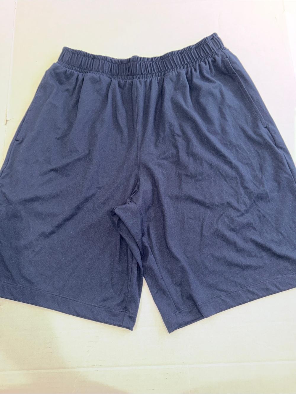 Skims men’s athletic elastic waist short blue size small